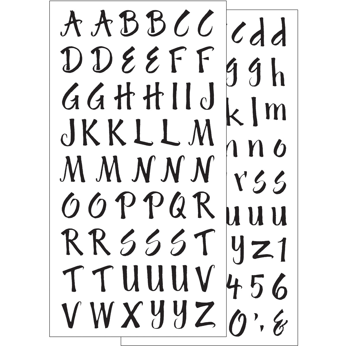 http://www.michaels.com/sticko-mini-brush-alphabet-stickers/M10400658.html?dwvar_M10400658_color=Silver#q=Sticko+alphabet&start=5